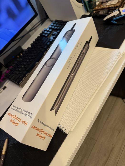 Placa de indreptat parul si uscator 2 in 1