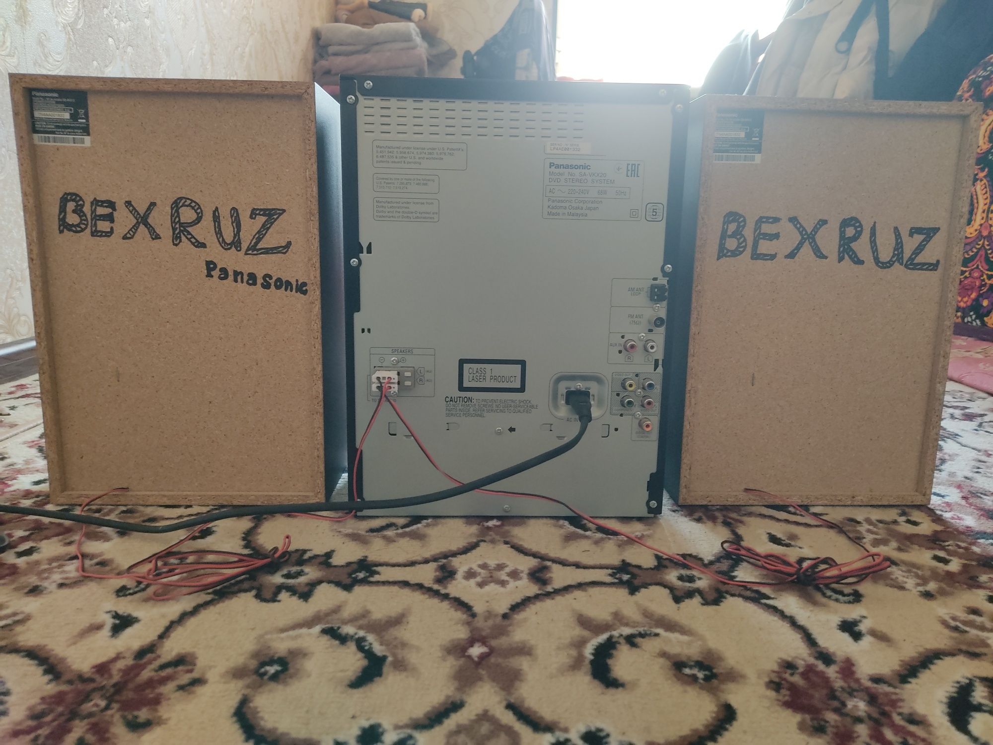 Panasonic muzikanli sentir sotiladi