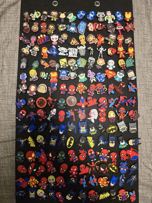 Accesorii crocs cu super eroi 10 buc la alegere