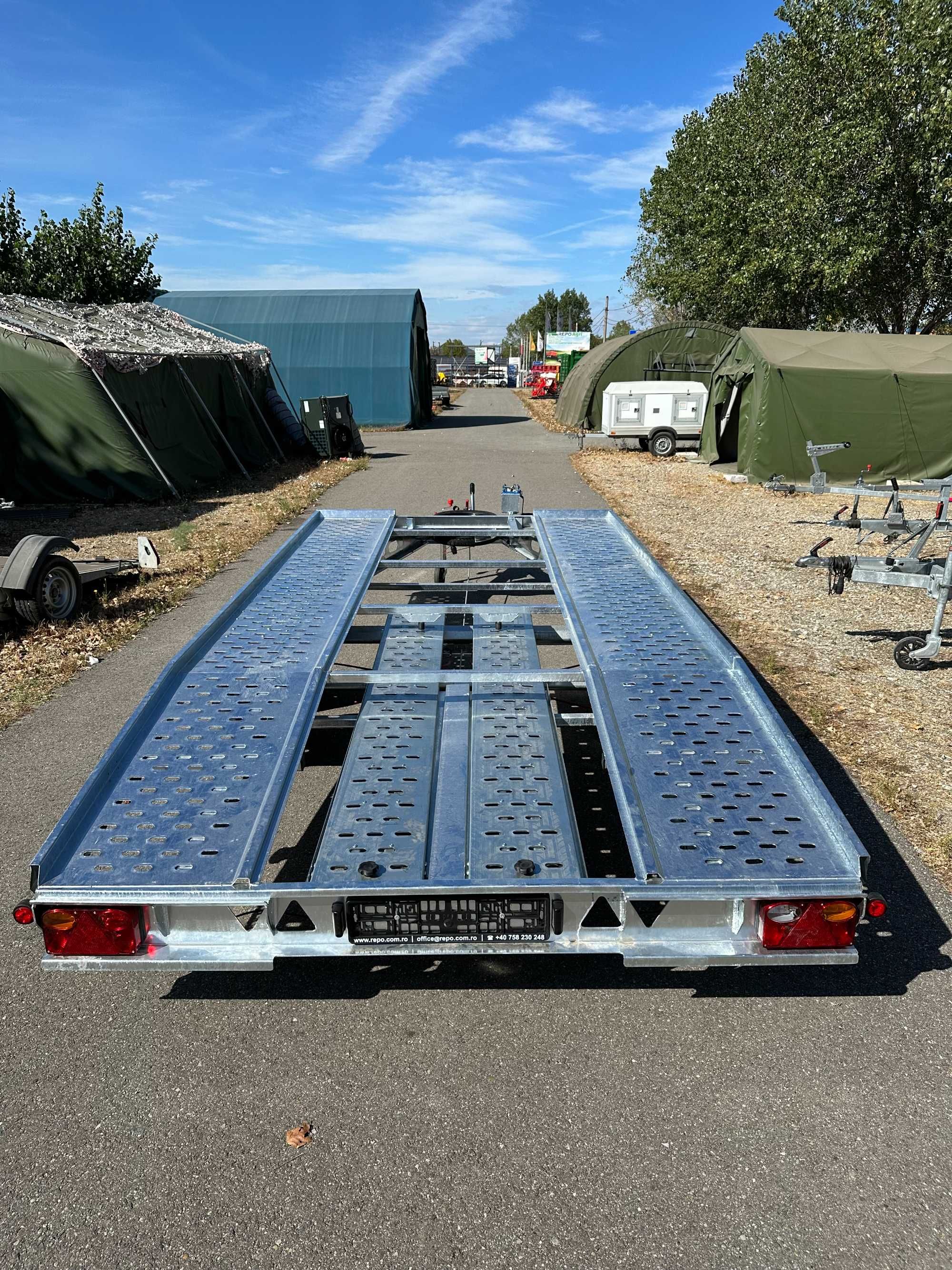 Remorca Transport Auto REPO,trailer,platforma 2700 kg