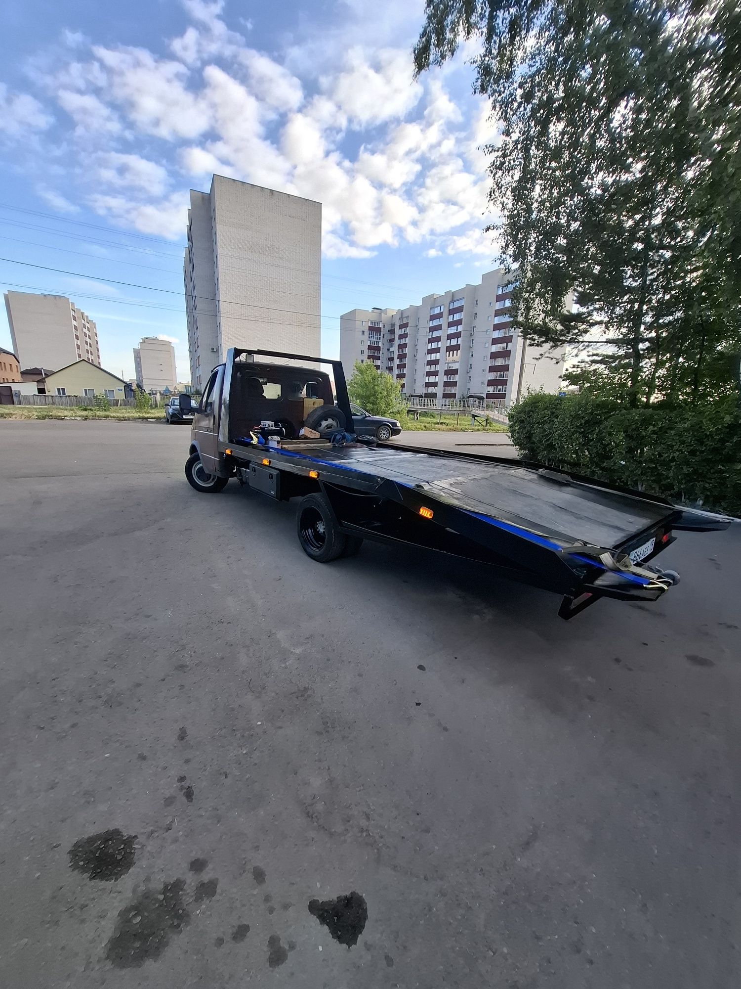 Эвакуатор газель