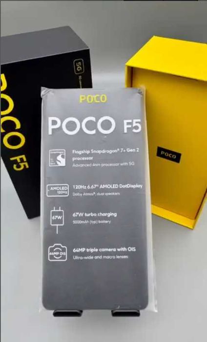 POCO F5 Black 5G
