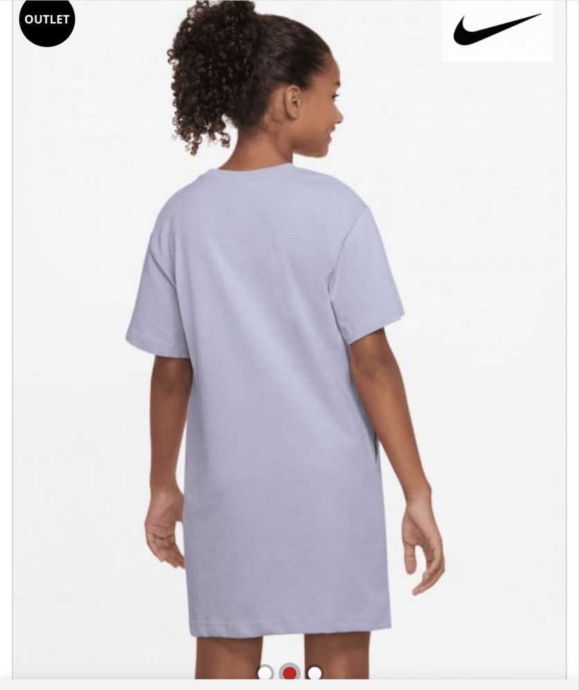 Детска NIKE Рокля G NSW TSHIRT Dress размер М 137-146 см