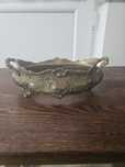 Jardiniera vintage din bronz in stil baroc