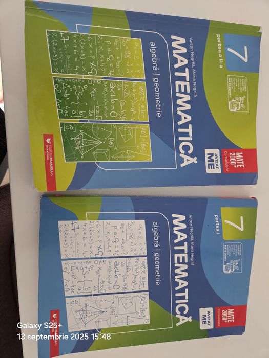 Culegere matematică cls 7