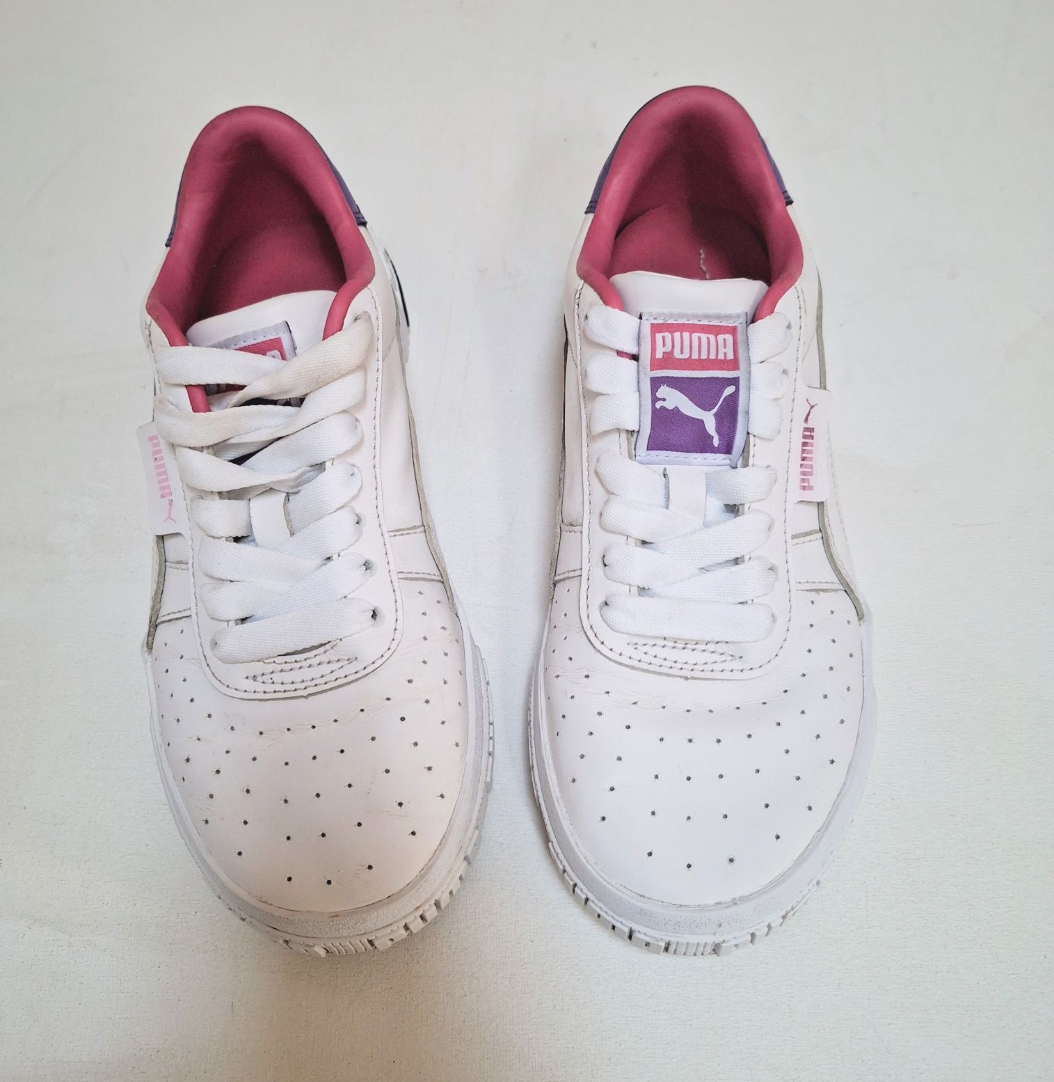 Puma Cali bold маратонки от естествена кожа