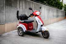 Електрическа Триколка FM1-LUX 1500W-1000W - RED