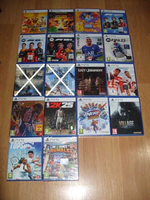 Игри за PlayStation 5, PS5 Част 2 - 40лв за брой