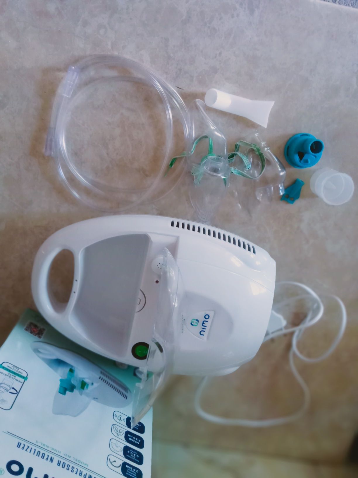 Ingalyator apparat nebulayzer turetskiy