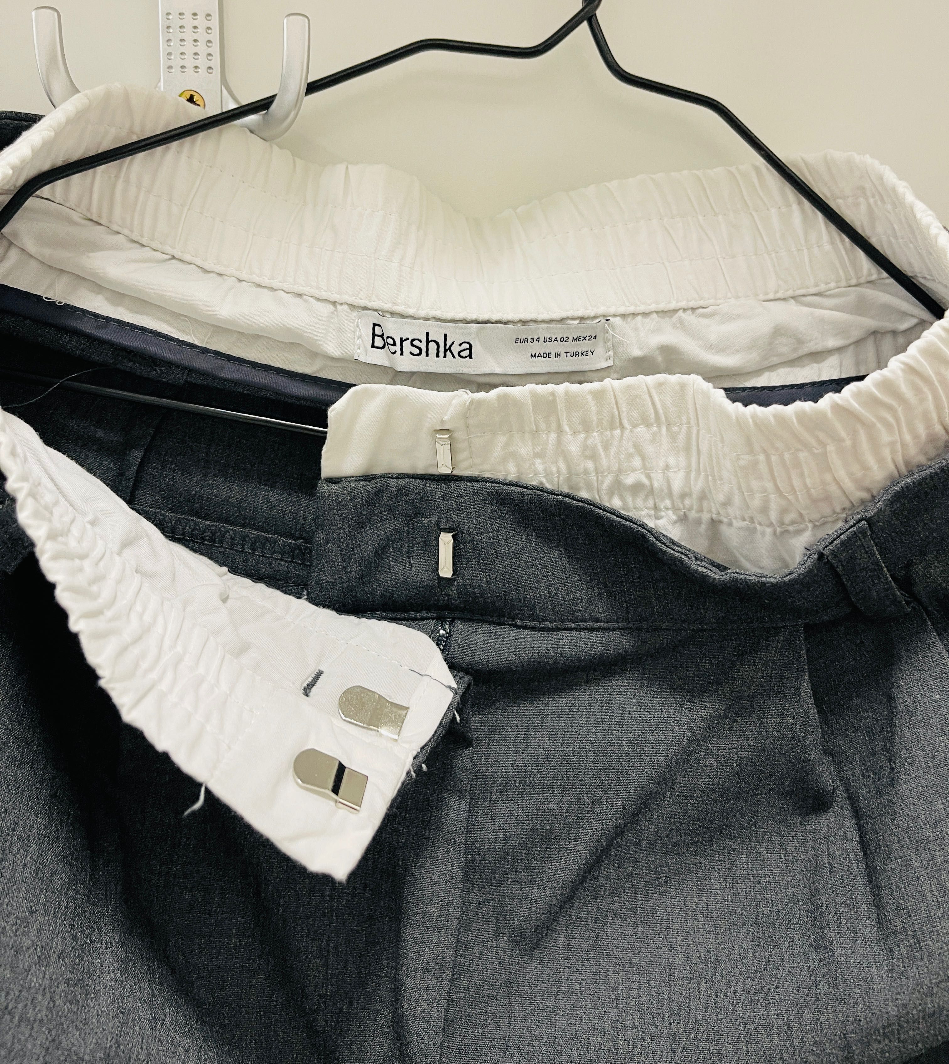 Pantaloni Bershka/camasa Zara