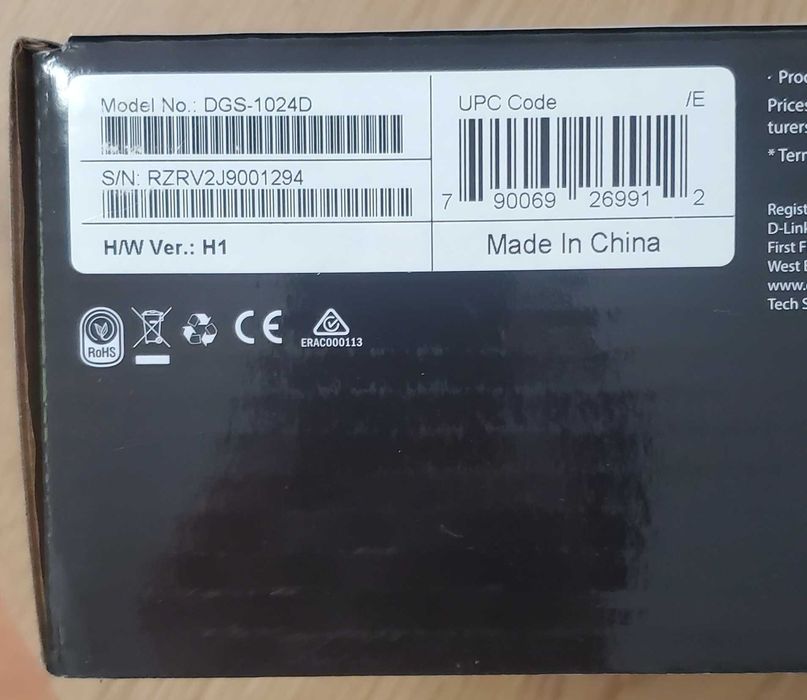 Суич: D-Link DGS-1024D - 24-Port Gigabit