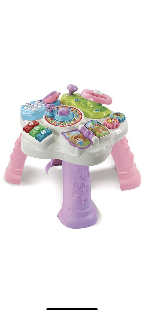 Masuta de joaca si tabla activitati pt copii, VTech My Bilingual Act