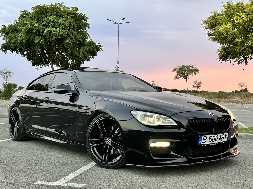 Bmw seria6*3.0biturbo*4butoane*plafon instelat*trapa*euro6*