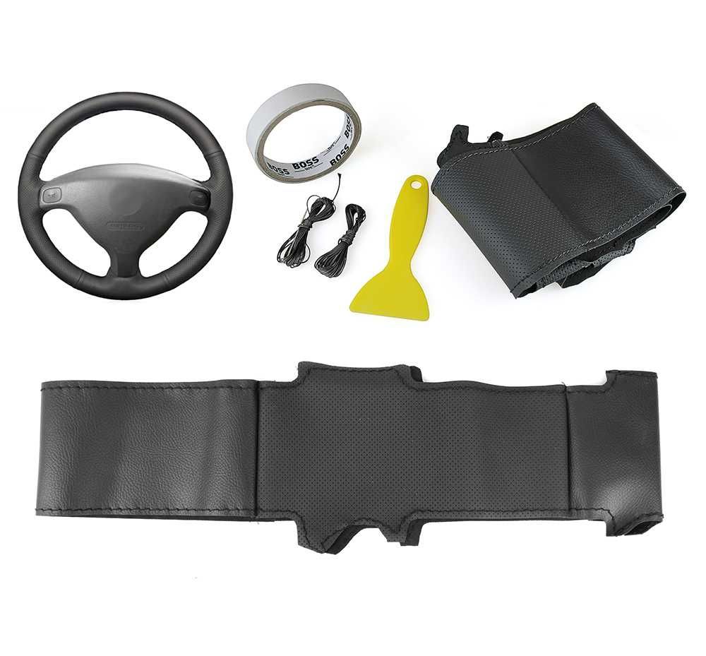 Кожен калъф за волан шиещ, Opel Zafira A, G, H, Astra H