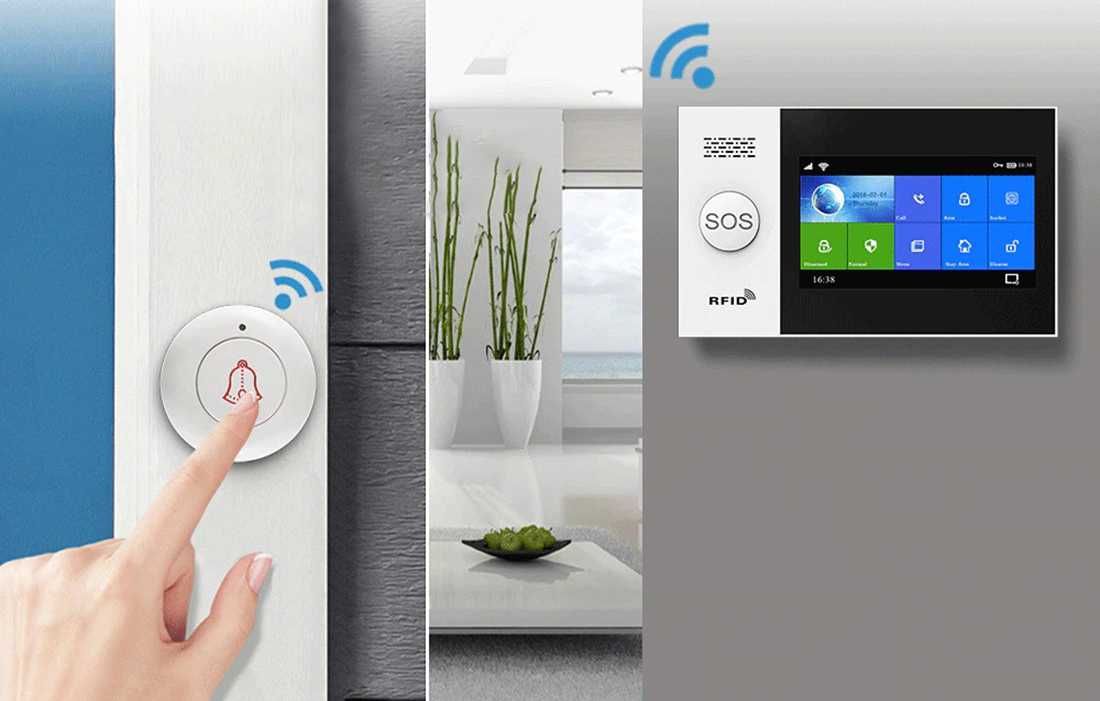 Sistem de alarma wireless WiFi 3G PGST PG-107