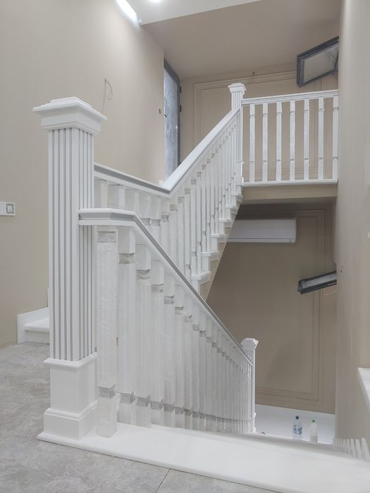 Yog'och zinalar mdf shpon zinalar