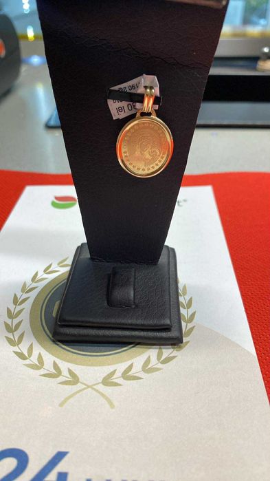 Pandant aur 14k ( Tomesti b 32190.2) Garantie 2 ani !