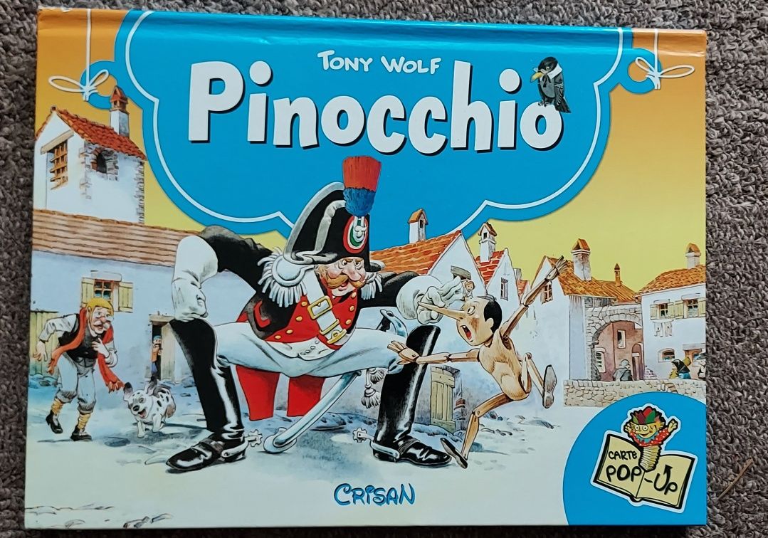 Pinocchio, carte pop-up la preț avantajos