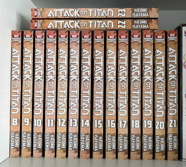 Vand Attack on Titan volumele 8-23