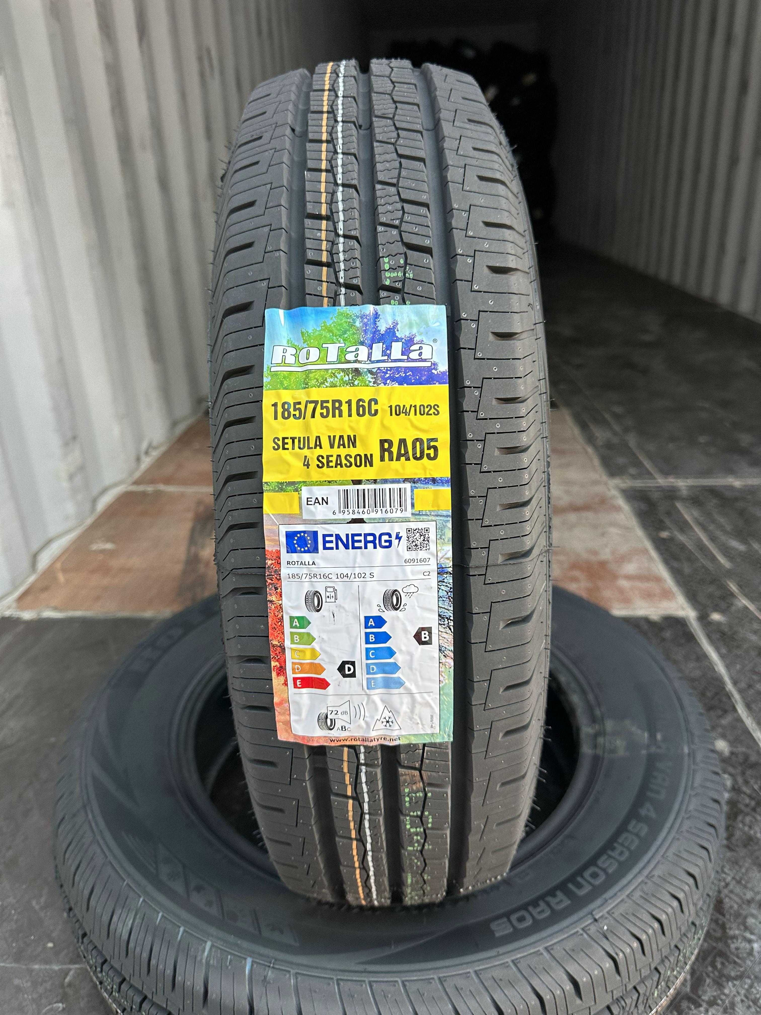 Нови всесезонни бусови гуми ROTALLA VAN 4 SEASON 185/75R16C 104/102S