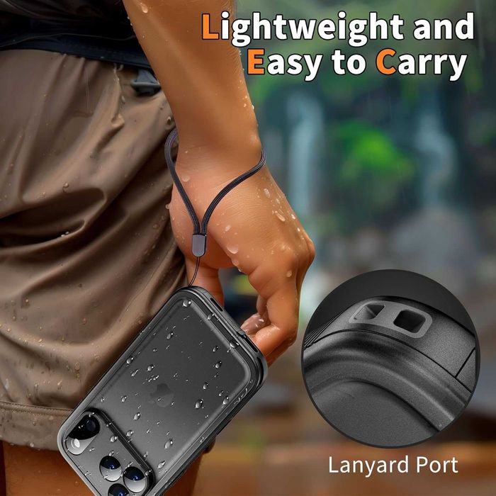 Cozycase ТОП военен защитен водоустойчив калъф IP68 за iPhone 17 Pro