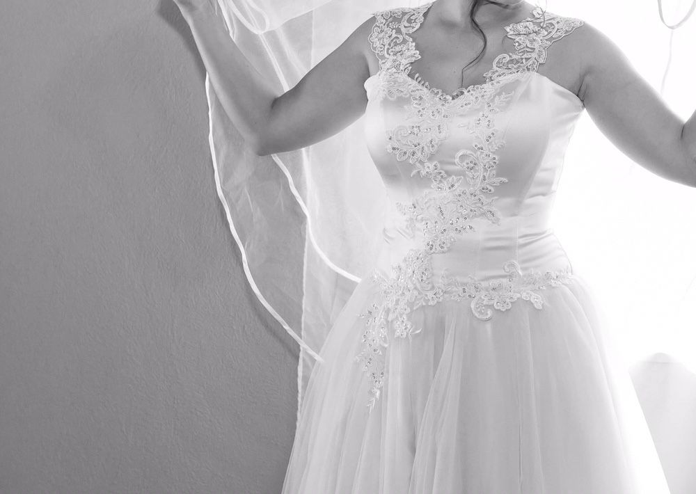 Булчинска - сватбена рокля размер Л