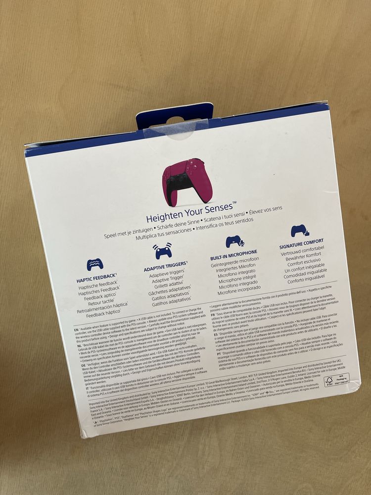 Чисто Нов Playstation 5 Джойстик Контролер DualSense Розов