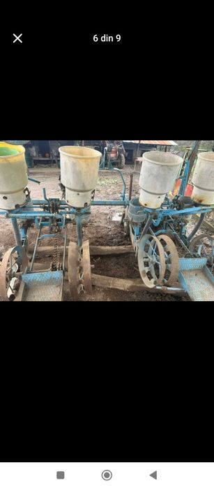 Vând sămănătoare mecanica porumb și pompa de erbicidat