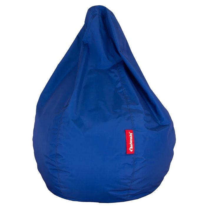 Пуф Круша "Кралско синьо" от Barbaron.bg