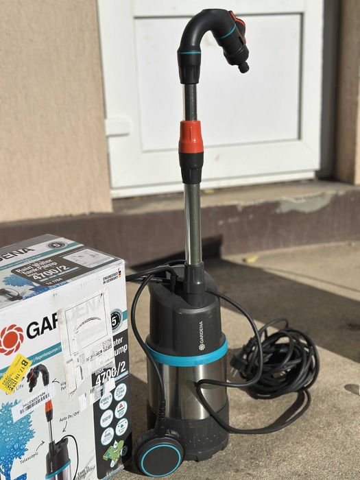 Pompa submersibila pentru butoi Gardena 4700/2 Inox Automatic