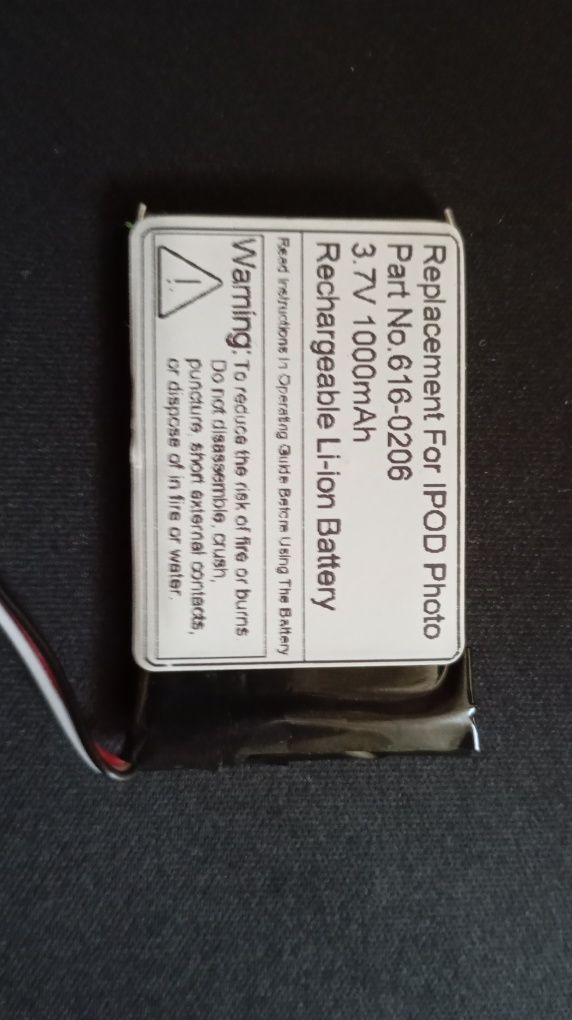 Батерия ipod classic 4-то поколение ipod photo