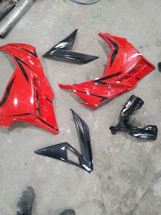 Moto plastik kawasaki