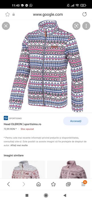 Hanorac Head 140/146 Nou