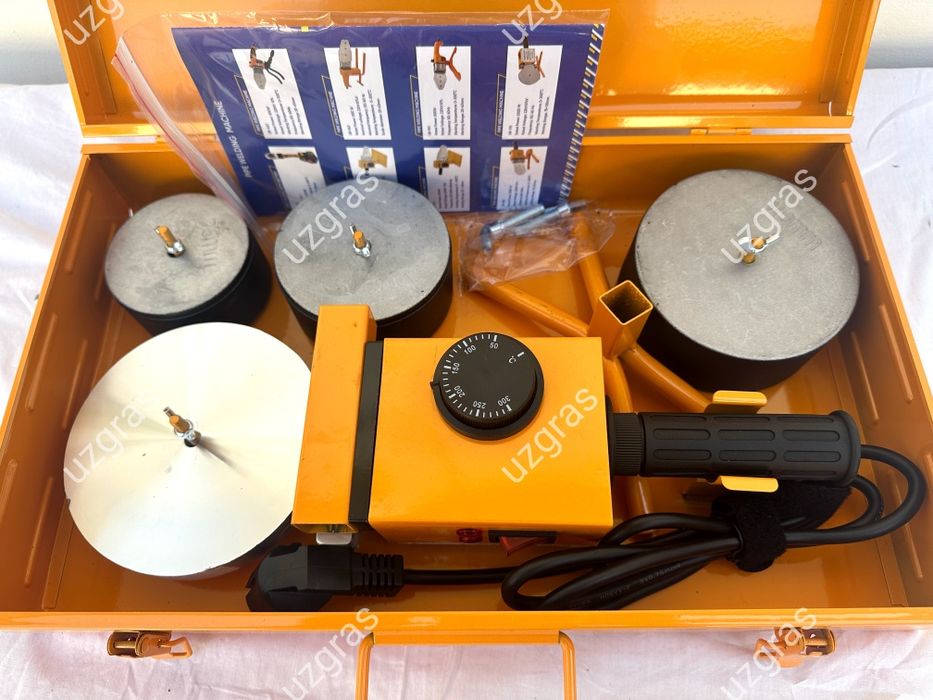 Бепул доставка утюг для пайки труб Ubay 110мм оригинал dazmol 110мм