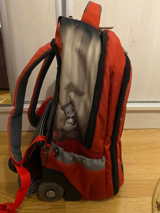 Ghiozdan troller fete, SANTORO