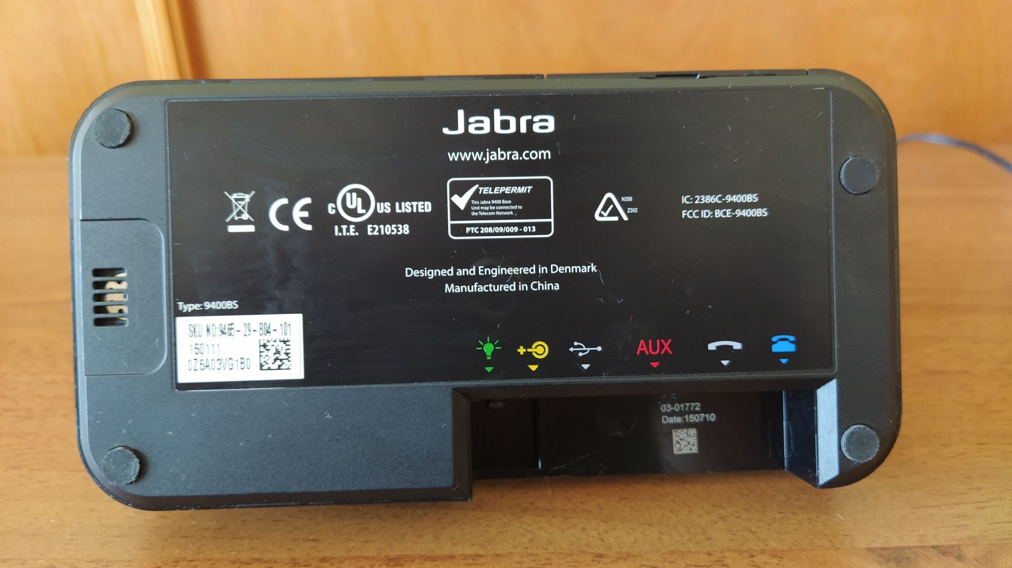 Безжична базова станция Jabra 9400 и слушалки