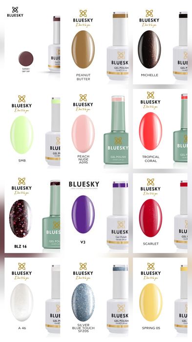 Гел лакове Bluesky