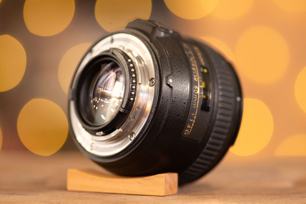 Nikon AF-S 50mm f/1.4G обектив Никон