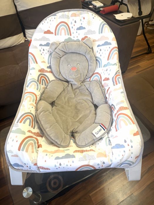 Шезлонг Fisher-Price Вибрации, Сгъваема стойка, Бял