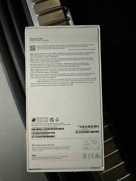 Iphone 16 pro max 512gb