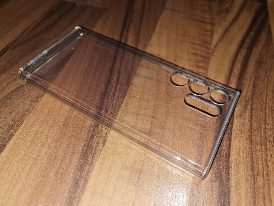 Husa silicon originala Samsung Clear Cover Galaxy S22 Ultra 5G S908