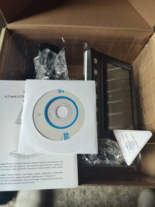 Microscop x1000 ecran LCD HD recorder