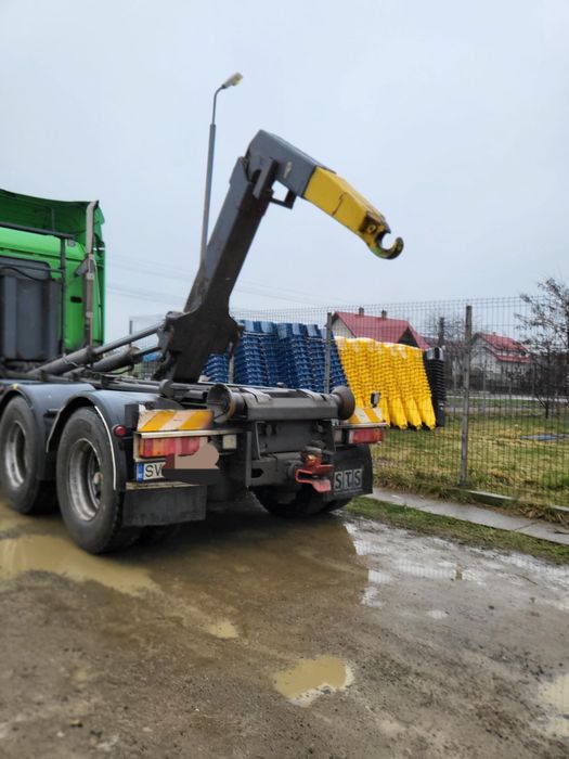 Vand Scania R500 abrollkipper carlig Multilift transport containere