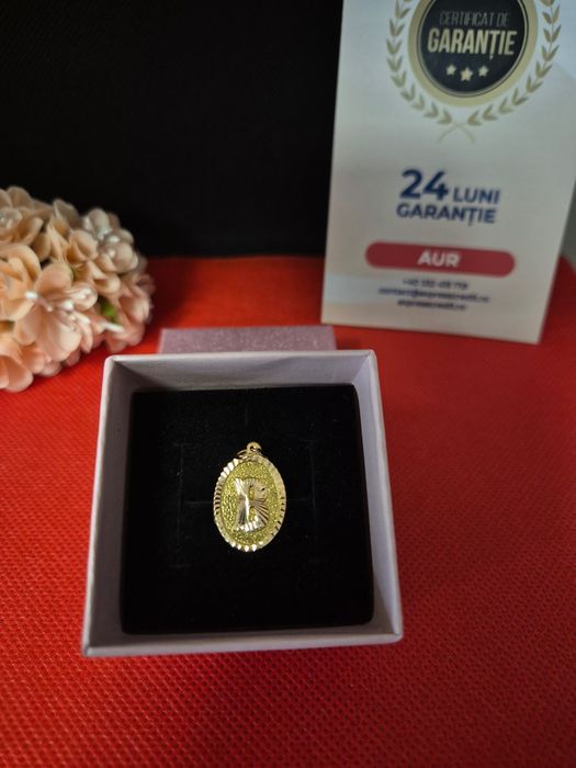 Medalion aur 14K 0.54g (AG16 Moldova B.31519.2) Garanție 2 ani!