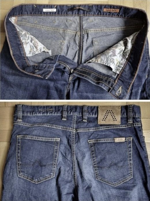 Pantaloni Blugi /Jeans Alberto Superfit Luxury T400, Bărbați - W33/L32