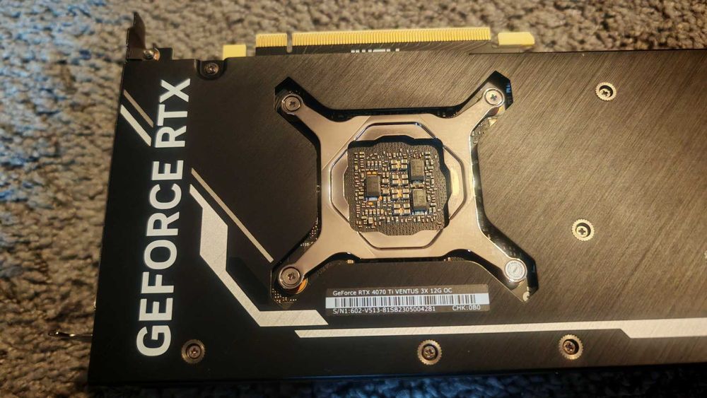 ВидеоКарта MSI RTX 4070 Ti VENTUS 3X 12GB GDDR6X OC Edition