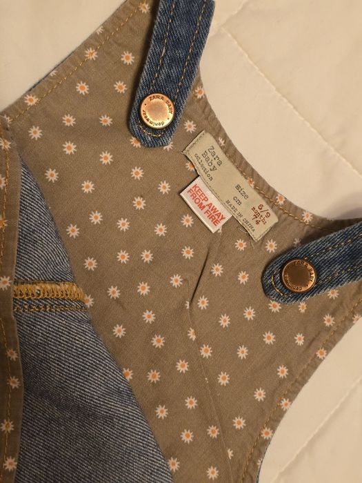 Sarafan de blugi Zara 6-9 luni