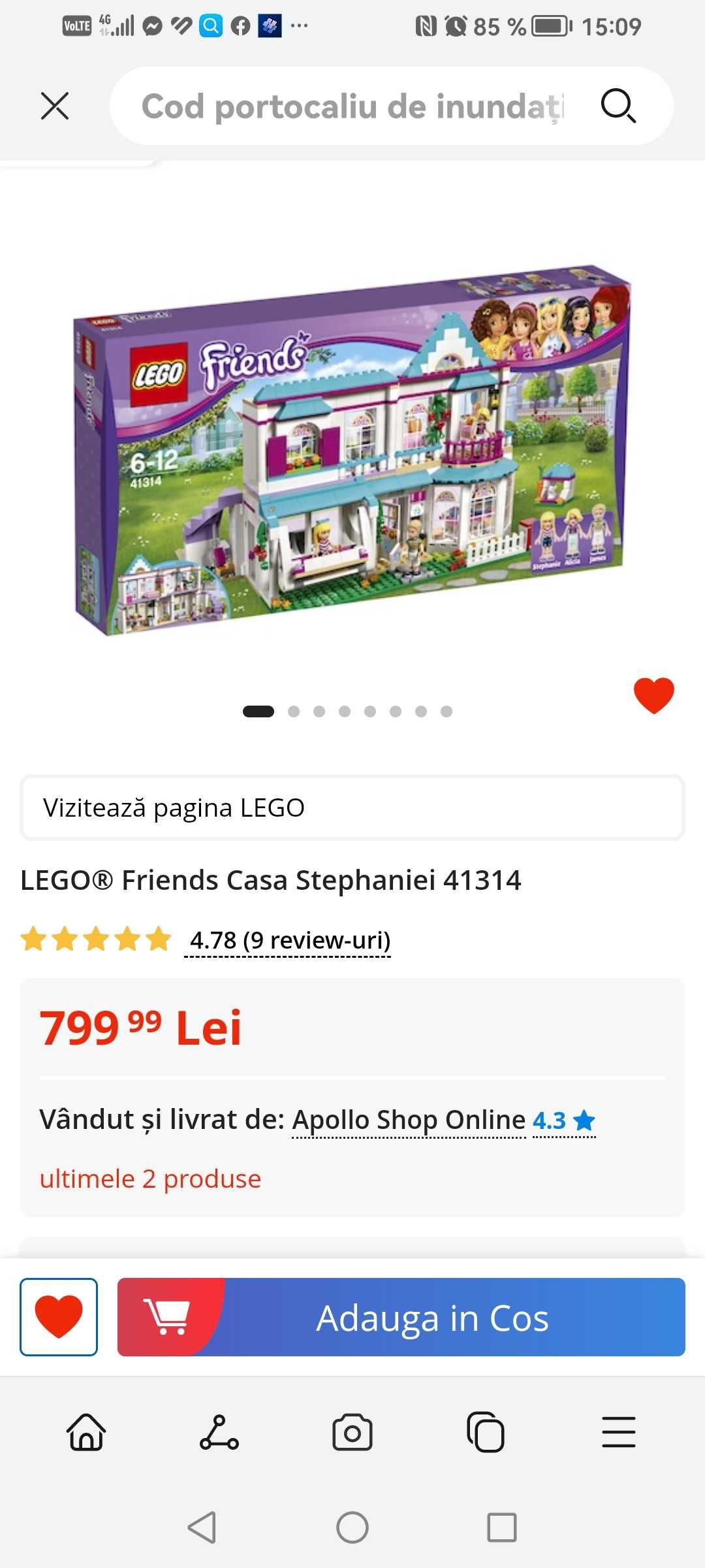 Vând lego friends  cutii originale