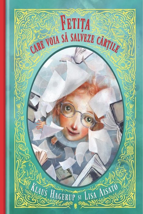 Fetita care voia sa salveze cartile, ed. Univers