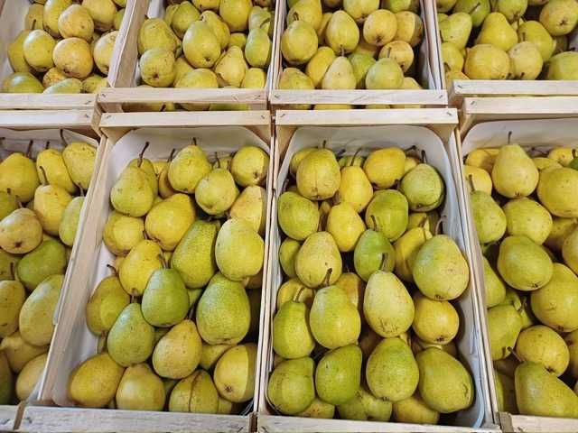 Pere frumoase și proaspete, diferite ambalaje și soiuri!